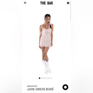 JADE DRESS ROSÉ by Bridget, The Bar